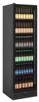 Photo 2 - Réfrigérateur professionnel à boissons 1 porte vitrée noir positif - scu1425 frameless l/h - tefcold - Tefcold - SCU1425 FRAMELESS L/H