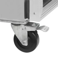 Photo 3 - Congélateur professionnel en acier inoxydable 1 porte 228 litres négatif - guf50 - tefcold - Tefcold - GUF50
