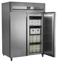 Photo 2 - Congélateur professionnel négatif 2 portes en acier inoxydable 954 l - rf1420x1 - tefcold - Tefcold - RF1420X1