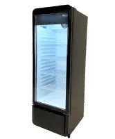 Photo 3 - Réfrigérateur professionnel 1 porte vitrée noir 218 l positif - 7455.3120 - combisteel - Combisteel - 7455.3120