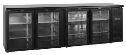 Arrière-bar professionnelle 4 portes vitrées 605 litres positive - cbc410g - tefcold - Tefcold - CBC410G Arrière-bar professionnelle 4 portes vitrées 605 litres positive - cbc410g - tefcold - Tefcold - CBC410G
