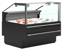 Vitrine professionnelle poisson frais 305L surface présentation 1,08 m² classe climatique 3 - SOCA-F12590B - Tefcold - Tefcold - SOCA-F12590B Vitrine professionnelle poisson frais 305L surface présentation 1,08 m² classe climatique 3 - SOCA-F12590B - Tefcold - Tefcold - SOCA-F12590B