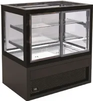 Photo 2 - Vitrine réfrigérée professionnelle 750 l noire positive 2000 mm - 7489.5470 - combisteel - Combisteel - 7489.5470