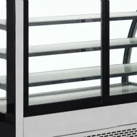 Photo 3 - Vitrine réfrigérée professionnelle 218 l noire positive - lpd1200c/black - tefcold - Tefcold - LPD1200C/BLACK