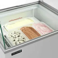 Photo 3 - Congélateur professionnel à crème glacée couvercle de service incliné 144 l -24 à -14 °c 1760 mm - ic202sce-so - tefcold - Tefcold - IC202SCE-SO