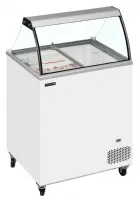 Photo 2 - Congélateur professionnel à crème glacée avec couvercle de service 155l négatif - ic202sc-so - tefcold - Tefcold - IC202SC-SO