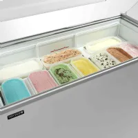 Photo 3 - Congélateur professionnel à crème glacée 310 l négatif - ic402sce-so - tefcold - Tefcold - IC402SCE-SO