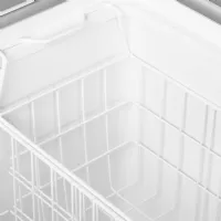 Photo 3 - Congélateur coffre professionnel couvercles coulissants vitrés plats 255 litres 4 roulettes freins - ic302sc - tefcold - Tefcold - IC302SC