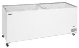 Congélateur coffre professionnel couvercles coulissants vitrés plats 560 L positif 4 roulettes - IC702SC - Tefcold - Tefcold - IC702SC Congélateur coffre professionnel couvercles coulissants vitrés plats 560 L positif 4 roulettes - IC702SC - Tefcold - Tefcold - IC702SC