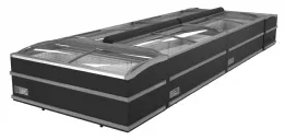 Photo 2 - Congélateur bahut professionnel noir 1372 l dégivrage automatique - 7072.0115 - combisteel - Combisteel - 7072.0115