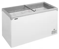 Congélateur coffre professionnel couvercles coulissants vitrés plats 298 litres capacité nette 4 roulettes freins - nic402sc - tefcold - Tefcold - NIC402SC Congélateur coffre professionnel couvercles coulissants vitrés plats 298 litres capacité nette 4 roulettes freins - nic402sc - tefcold - Tefcold - NIC402SC
