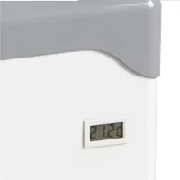 Photo 3 - Congélateur coffre professionnel couvercles coulissants vitrés plats 367 l 4 roulettes freins - nic502sc - tefcold - Tefcold - NIC502SC