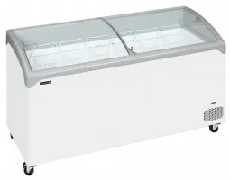 Congélateur coffre professionnel couvercles coulissants vitrés bombés 367 litres négatif - NIC502SCEB - Tefcold - Tefcold - NIC502SCEB Congélateur coffre professionnel couvercles coulissants vitrés bombés 367 litres négatif - NIC502SCEB - Tefcold - Tefcold - NIC502SCEB