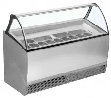 Vitrine ventilée pour 13 bacs de glace avec stockage en-dessous - bermuda rv13 - tefcold - Tefcold - BERMUDA RV13 Vitrine ventilée pour 13 bacs de glace avec stockage en-dessous - bermuda rv13 - tefcold - Tefcold - BERMUDA RV13