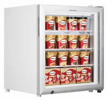 Photo 2 - Équipement professionnel blanc 1 porte vitrée négatif 88 l - uf100g - tefcold - Tefcold - UF100G