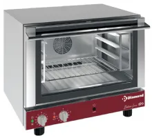 Four à convection professionnel électrique monophasé 4 niveaux 460x340 mm humidificateur manuel - cpe434-d - diamond - Diamond Promo - CPE434-D Four à convection professionnel électrique monophasé 4 niveaux 460x340 mm humidificateur manuel - cpe434-d - diamond - Diamond Promo - CPE434-D