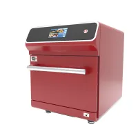 Four professionnel à cuisson ultra-rapide rouge commandes mécaniques 17 L - SOFRASPEED-RED - Sofraca - Sofraca - SOFRASPEED-RED