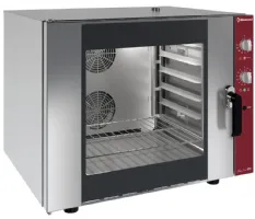 Four à convection professionnel électrique triphasé 6 niveaux GN 1/1 humidificateur manuel - CGE611-BQ - Diamond - Diamond Promo - CGE611-BQ