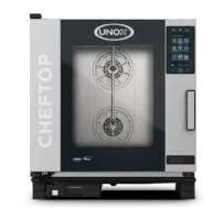 Four mixte digital gaz 7 niveaux GN 1/1 - Unox - XEVC-0711-GPRM-MS