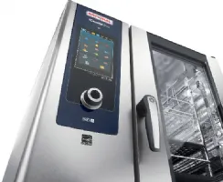 Photo 2 - Four mixte électrique autonome 6x 1/1gn - Rational - iCombi Pro 6x1/1