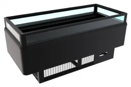 Photo 2 - Îlot de refroidissement et congélation commutable noir 320 l - 7080.0025 - combisteel - Combisteel - 7080.0025
