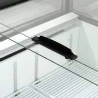 Photo 3 - Réfrigérateur professionnel noir positif et négatif 165 l couvercles coulissants - uhd201 /black - tefcold - Tefcold - UHD201 /Black