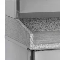 Photo 2 - Comptoir à pizza professionnel avec dessus granite, 3 portes , positif - pt1300 - tefcold - Tefcold - PT1300