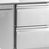 Photo 3 - Équipement professionnel dessus granite 3 portes pleines positif - pt930 - tefcold - Tefcold - PT930