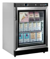 Photo 2 - Congélateur professionnel 1 porte vitrée blanc 120 l - uf200vg - tefcold - Tefcold - UF200VG