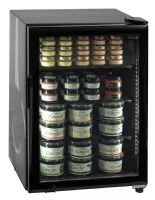 Photo 2 - Congélateur professionnel 1 porte vitrée noir capacité 81 litres - ur90g-sub zero - tefcold - Tefcold - UR90G-SUB ZERO