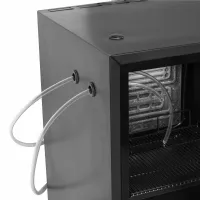 Photo 3 - Réfrigérateur professionnel à lait noir 1 porte vitrée positif 20 litres - bc30 mc - tefcold - Tefcold - BC30 MC