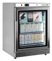 Photo 2 - Congélateur coffre professionnel 1 porte vitrée blanc - uf200vsg - tefcold - Tefcold - UF200VSG