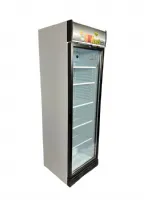 Photo 2 - Réfrigérateur professionnel 1 porte vitrée blanc 382 l positif charnière à gauche - 7464.0088 - combisteel - Combisteel - 7464.0088