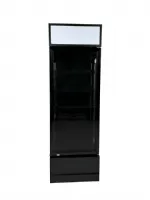 Photo 3 - Réfrigérateur professionnel 1 porte vitrée noir 360 l positif - 7455.2104 - combisteel - Combisteel - 7455.2104