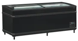 Tête de gondole noire avec couvercles coulissants capacité 500 l - SFI185B HC-CF VS - Tefcold - Tefcold - SFI185B HC-CF VS Tête de gondole noire avec couvercles coulissants capacité 500 l - SFI185B HC-CF VS - Tefcold - Tefcold - SFI185B HC-CF VS