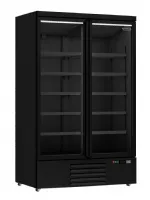 Réfrigérateur professionnel noir 2 portes vitrées positif 1253 mm hauteur 2003 mm - 7455.2230 - combisteel - Combisteel - 7455.2230 Réfrigérateur professionnel noir 2 portes vitrées positif 1253 mm hauteur 2003 mm - 7455.2230 - combisteel - Combisteel - 7455.2230