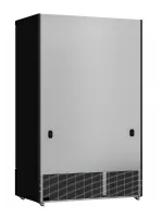 Photo 4 - Réfrigérateur professionnel noir 2 portes vitrées positif 1253 mm hauteur 2003 mm - 7455.2230 - combisteel - Combisteel - 7455.2230