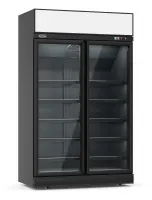 Réfrigérateur professionnel noir 2 portes vitrées positif 1253 mm hauteur 2092 mm - 7455.2405 - combisteel - Combisteel - 7455.2405 Réfrigérateur professionnel noir 2 portes vitrées positif 1253 mm hauteur 2092 mm - 7455.2405 - combisteel - Combisteel - 7455.2405