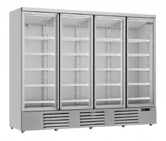 Réfrigérateur professionnel blanc 4 portes vitrées positif 2508 mm hauteur 2003 mm - 7455.2210 - combisteel - Combisteel - 7455.2210 Réfrigérateur professionnel blanc 4 portes vitrées positif 2508 mm hauteur 2003 mm - 7455.2210 - combisteel - Combisteel - 7455.2210