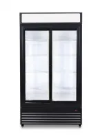 Photo 2 - Réfrigérateur professionnel 2 portes vitrées coulissantes 750 l positif 1120 mm - 7455.1395 - combisteel - Combisteel - 7455.1395