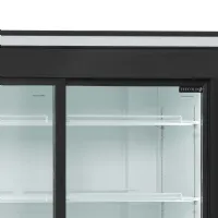 Photo 2 - Vitrine réfrigérée professionnelle 2 portes vitrées coulissantes blanche 645 l positive - fsc1200s - tefcold - Tefcold - FSC1200S
