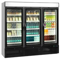 Photo 2 - Armoire réfrigérée professionnelle blanche 3 portes vitrées positive - nc7500g - tefcold - Tefcold - NC7500G