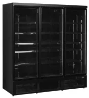 Vitrine réfrigérée professionnelle noire 3 portes vitrées positive - Atom Maxi C3DBB - Tefcold - Tefcold - Atom Maxi C3DBB Vitrine réfrigérée professionnelle noire 3 portes vitrées positive - Atom Maxi C3DBB - Tefcold - Tefcold - Atom Maxi C3DBB