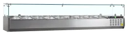 Unité de garniture réfrigérée couvercle vitré capacité 52 litres positive - gvc33-200 - tefcold - Tefcold - GVC33-200 Unité de garniture réfrigérée couvercle vitré capacité 52 litres positive - gvc33-200 - tefcold - Tefcold - GVC33-200