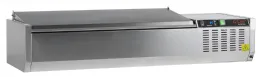 Unité de garniture réfrigérée avec couvercle inox capacité 28,4 litres positive - gvc38-120 s/s - tefcold - Tefcold - GVC38-120 S/S Unité de garniture réfrigérée avec couvercle inox capacité 28,4 litres positive - gvc38-120 s/s - tefcold - Tefcold - GVC38-120 S/S