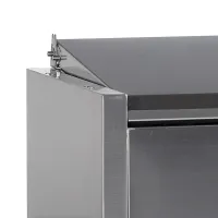 Photo 3 - Unité de garniture réfrigérée avec couvercle inox capacité 28,4 litres positive - gvc38-120 s/s - tefcold - Tefcold - GVC38-120 S/S