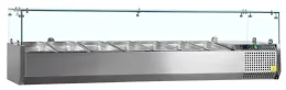 Équipement professionnel inox couvercle vitré et capacité 59 litres pour gn1/3, positif - vk38-160 - tefcold - Tefcold - VK38-160 Équipement professionnel inox couvercle vitré et capacité 59 litres pour gn1/3, positif - vk38-160 - tefcold - Tefcold - VK38-160