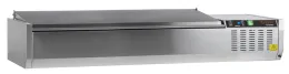 Unité de garniture réfrigérée avec couvercle inox capacité 36,4 litres positive - gvc33-150 s/s - tefcold - Tefcold - GVC33-150 S/S Unité de garniture réfrigérée avec couvercle inox capacité 36,4 litres positive - gvc33-150 s/s - tefcold - Tefcold - GVC33-150 S/S