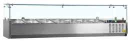 Unité de garniture réfrigérée avec couvercle vitré pour gn1/4 positive - gvc33-160 - tefcold - Tefcold - GVC33-160 Unité de garniture réfrigérée avec couvercle vitré pour gn1/4 positive - gvc33-160 - tefcold - Tefcold - GVC33-160
