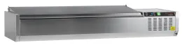 Unité de garniture réfrigérée avec couvercle inox, capacité 36,4 litres, positive - gvc33-160 s/s - tefcold - Tefcold - GVC33-160 S/S Unité de garniture réfrigérée avec couvercle inox, capacité 36,4 litres, positive - gvc33-160 s/s - tefcold - Tefcold - GVC33-160 S/S